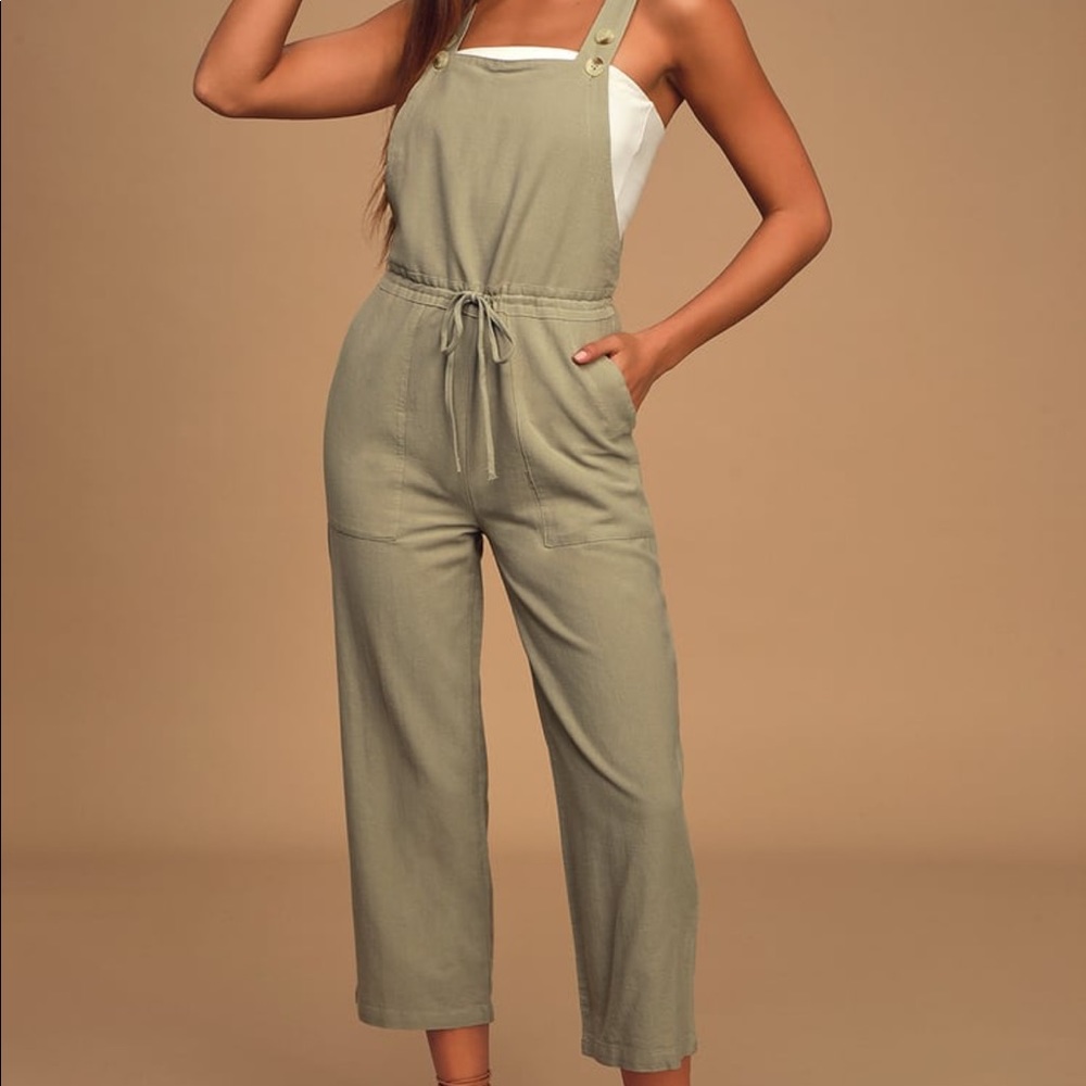 Cropped jumpsuit